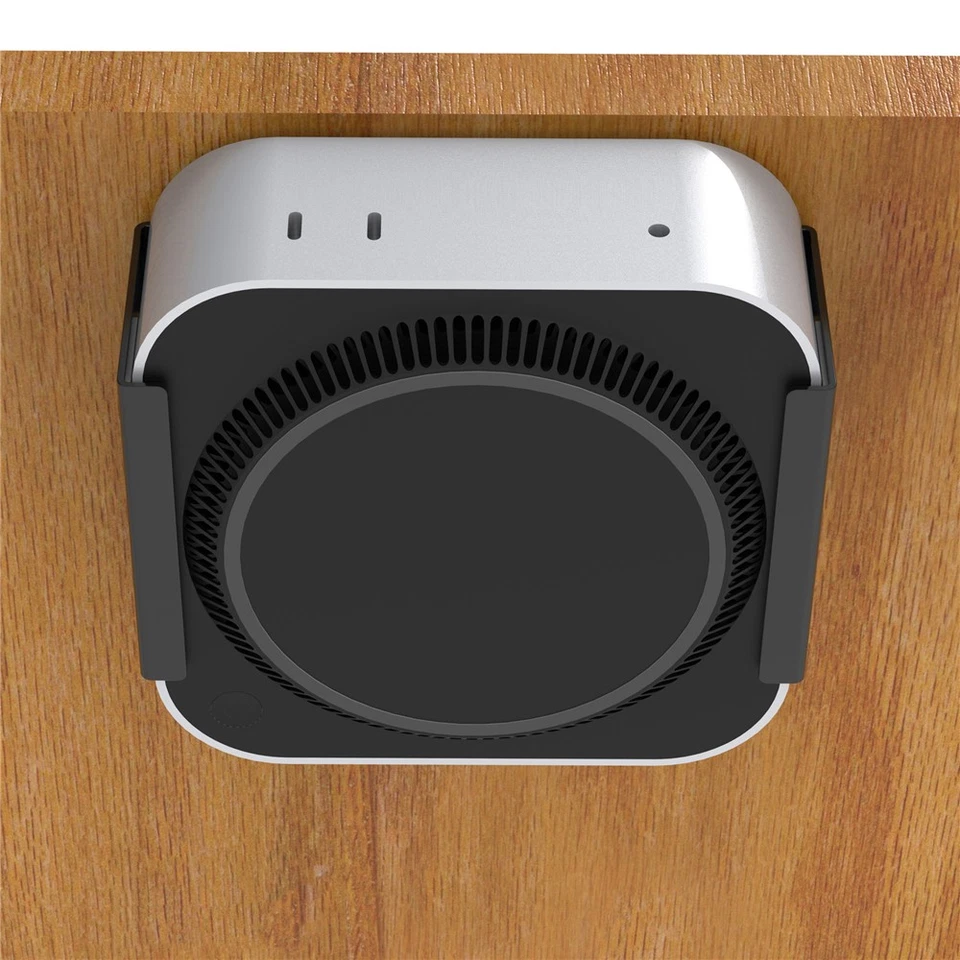 For Mac mini M4/Pro 2024 Under Desk Stand for VESA Connection Bracket Wall Mount - Image 4 of 4