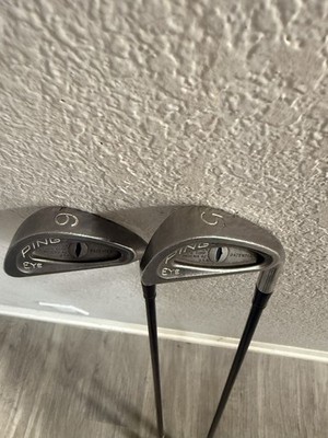 Ping Eye Blue 5,6 Irons Regular Flex Graphite Shaft New Grips right Handed