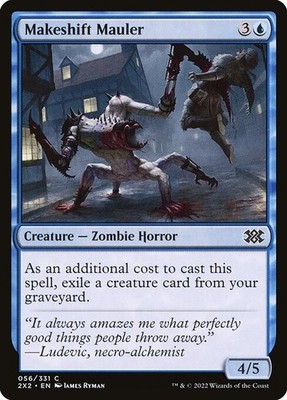 Makeshift Mauler Foil Double Masters 2022 56 NM MTG