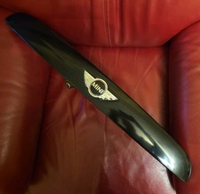 MINI F55 F56 F57 14-22 Rear Boot Lid Grab Handle Gloss Black 7362120 with camera