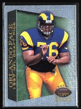 1997 Topps Stars #101 Orlando Pace RC