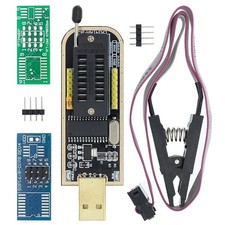 Ch341a Usb Programmer Module With Soic8 Sop8 Test Clip For 24 25 Eeprom Bios Ch341a Usb Programmer Module With Soic8 Sop8 Test Clip For 24 25 Eeprom Bios