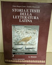 STORIA E TESTI DELLA LETTERATURA LATINA 3 l'età imperiale LE MONNIE9788800420204
