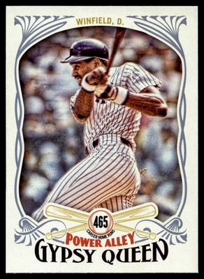 2016 Topps Gypsy Queen Dave Winfield #PA-7 Power Alley New York Yankees