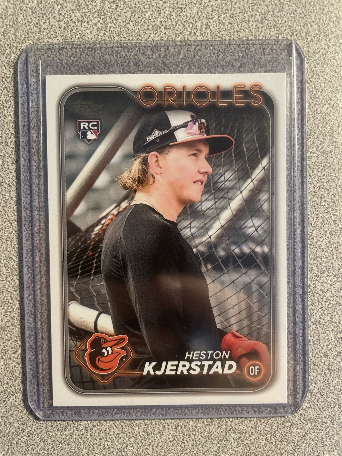 2024 Topps Series 2 Golden Mirror Variation Heston Kjerstad #394 SSP Orioles RC