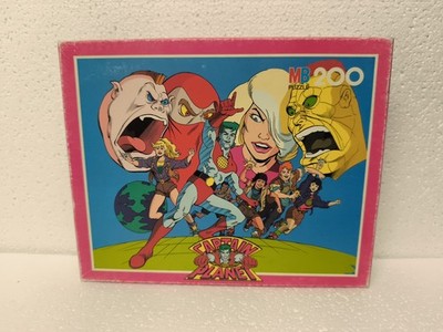 CAPTAIN PLANET MB Puzzle - 200 Stk. - Vintage CIB