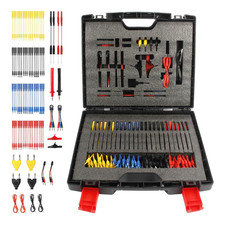 92pcs Multimeter Test Lead Kit Multi-size Terminal Adapters Banana Plug Test Le 92pcs Multimeter Test Lead Kit Multi-size Terminal Adapters Banana Plug Test Le