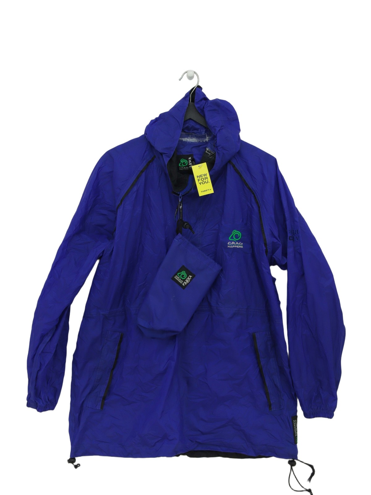 ALTRA Craghoppers Giacca Donna UK 22 Nylon Blu con Altro Impermeabile