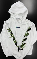 Size XL - OFF-WHITE Weed Arrows Over Hoodie W...