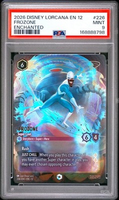 Frozone - Super Cool (Enchanted) 226/204 Wilds Unknown Holo for