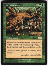 Greater Good R Urza's Saga USG 257 MTG LP
