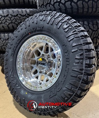 17x9 KMC KM235 Crawl Beadlock Wheels 35