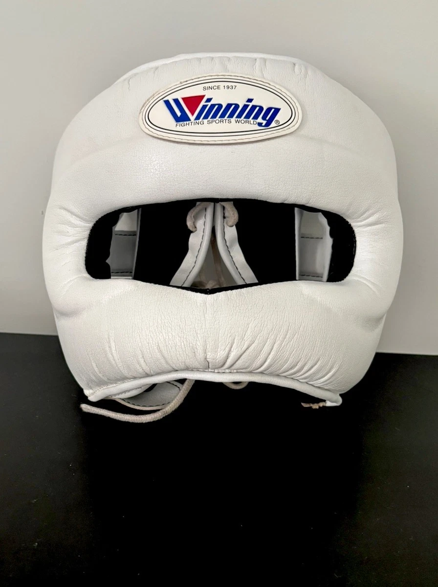 winning ヘッドギア　ホワイト　sizeL Winning White Boxing & MMA Protective Head Gear for sale | eBay