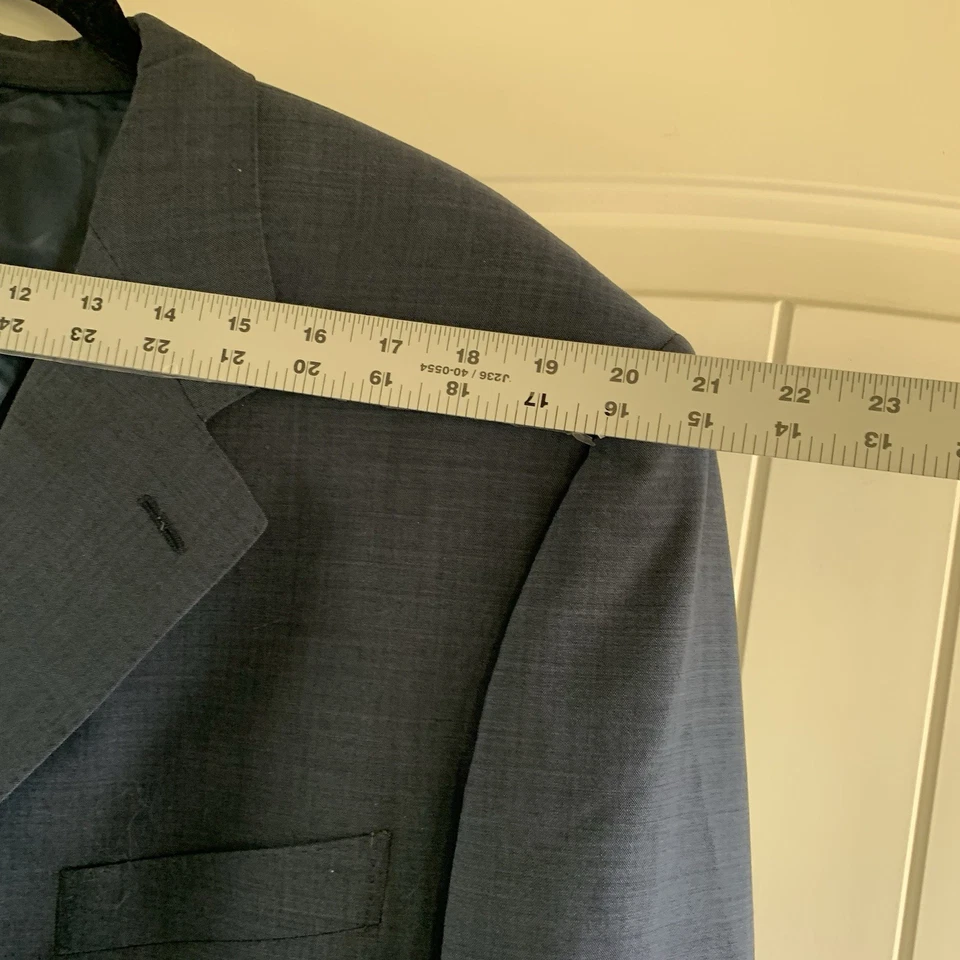 Jaqueta Casaco Blazer CANALI Lã Pura - Masculina UE 58 L EUA 48 L 58L 48L - Imagem 3 de 4