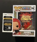 AUTO W/QUOTE Shanks Funko Pop! Plus One Piece (JSA Certified)