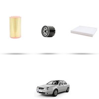 Hoffcar Set Service - 3 Filter FüR Lancia Lybra 1.8 16V 96Kw Von 1999