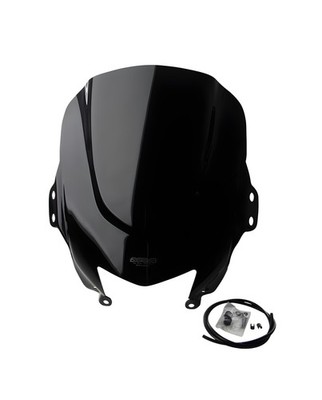 Windschutzscheibe MRA Racingscheibe R schwarz mit ABE für Suzuki GSF 650