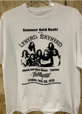 Lynyrd Skynyrd ,Southern Rock , Summer Gold Rush Tour 1976 T-Shirt