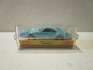 Vintage Aurora T Jet '60's Olds Toronado HO Slot Car w/Case Turquoise