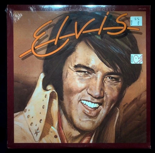 ©1977 Factory Sealed LP Album ELVIS WELCOME TO MY WORLD : RCA APL1-2274
