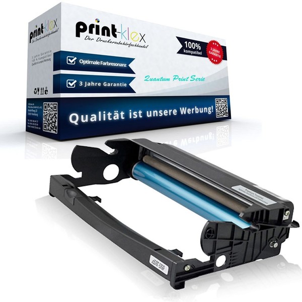 Recycelte Trommeleinheit FüR Lexmark X203N X204N Trommel K - Quantum Print Serie-image