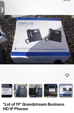 19 Grandstream Small Business Office HD IP Phone Lot