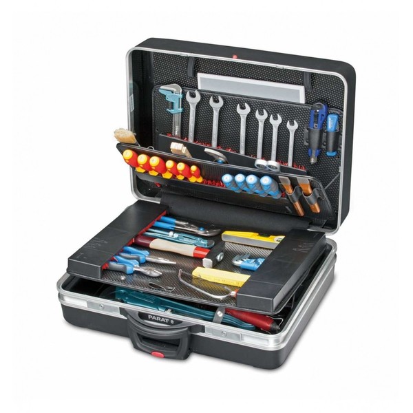 Parat Werkzeugkoffer Classic Kingsize Plus Roll CP-7 Werkzeugkoffer Schwarz-image