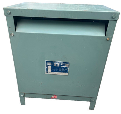 30kVA Pri 480V Sec 208/120V 3PH Indoor Transformer Sola/Hevi-Duty T2H30