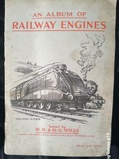 An Abum of Railway Engines cigarette card abum complete set of 50