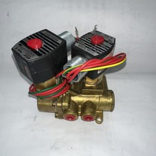 Asco RedHat II EF8344G44MO 1/4" NPT Brass Solenoid 10-250psi NEW 120 VAC