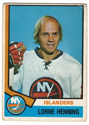 Lorne Henning #367 1974 O-Pee-Chee card