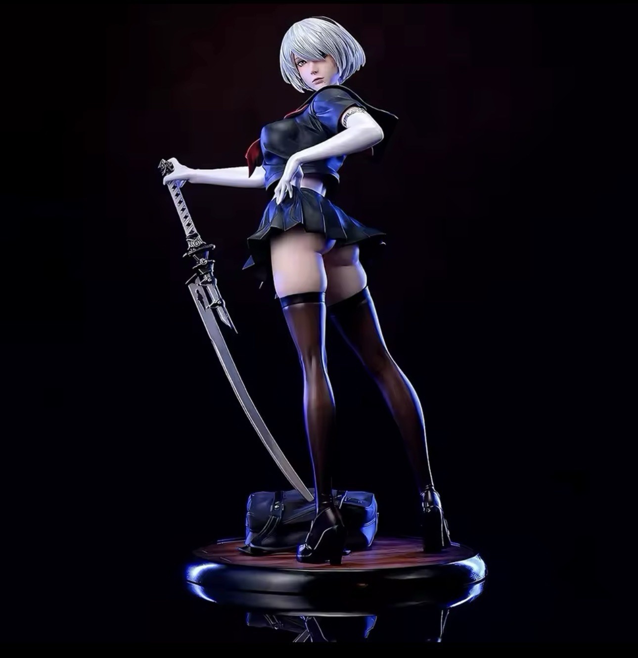 Statue Automata Sexy 2B YoRHa Collection Anime Manga Jeu Video Geek 30 cm