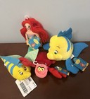 Vintage Disney Applause The Little Mermaid Ariel Plush Set With Tags Sebastian — photo 9