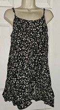 Y2K Urban Outfitters Floral Mini Dress Ruffle Size M Babydoll Cottagecore 