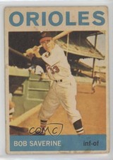 1964 Topps Venezuelan Bob Saverine #221 0xi1