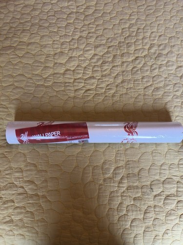 Liverpool LFC Crest Tapete 10 m x 53 cm - weiß. Schnittmuster WP40025