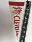 1950s Vintage Cleveland Indians Ohio Mini Pennant 3.5x9 Inch Baseball Wahoo — photo 2
