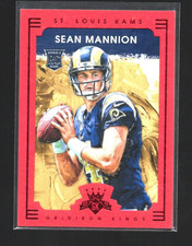 2015 Gridiron Kings Sean Mannion Framed Red RC #126 St. Louis Rams