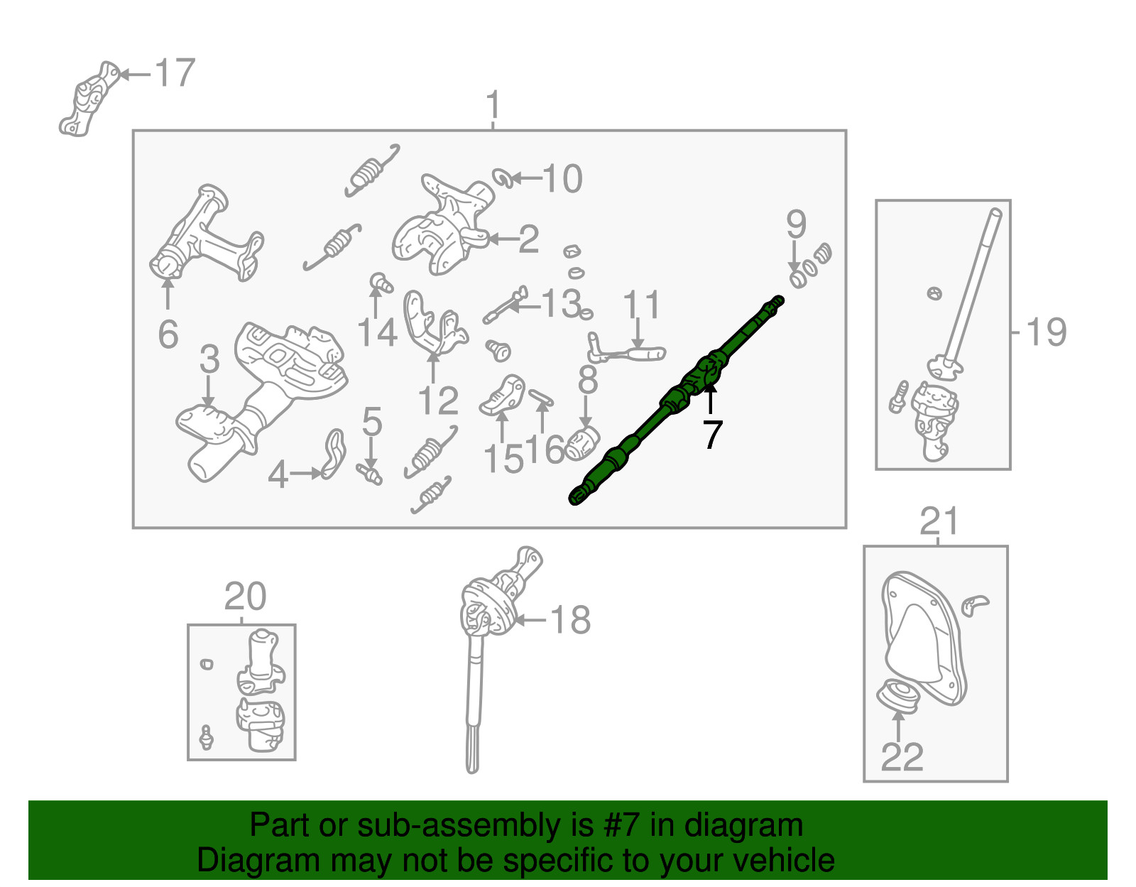 Genuine Toyota Main-Shaft 45210-60121