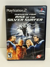 PS2 PLAYSTATION 2 FANTASTIC FOUR RISE OF THE SILVER SURFER CASE AND GAME