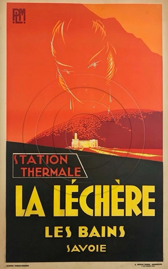 AFFICHE POSTER La Léchère - Photo 1/1