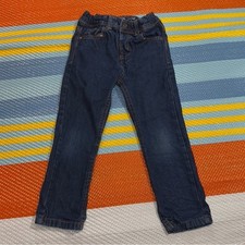 Primark Dark Blue Straight Jeans Toddler Boys Size 4-5