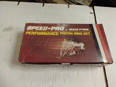 R9772 .035 OVER SPEEDPRO PISTON RINGS 4 INCH + .035 FILE FIT CHROME TOP RING