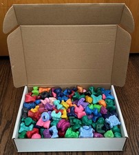 GoGo’s Crazy Bones Things Series - Random Solids Assortments! - nearly 2 pounds!