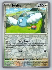 Swablu 169/197 Reverse Holo Obsidian Flames Pokemon Card - NM