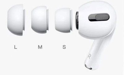 2x Ohrstöpsel Ear Tips für Airpods Pro 2 Ersatz Aufsätze Silikon