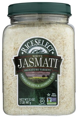 Rice Select White Jasmati 32 Oz Non Gmo