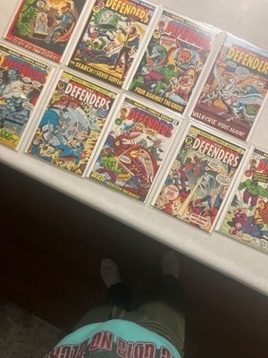Defenders #1 -9, 12-16,18,26, and 29 VF to VF+  17 books