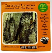 View-Master A376, Carlsbad Caverns National Park, NM, S4 Package, 3 Reel Set