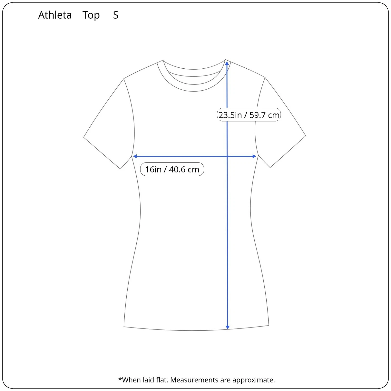 athleta short sleeve activewear used shirt